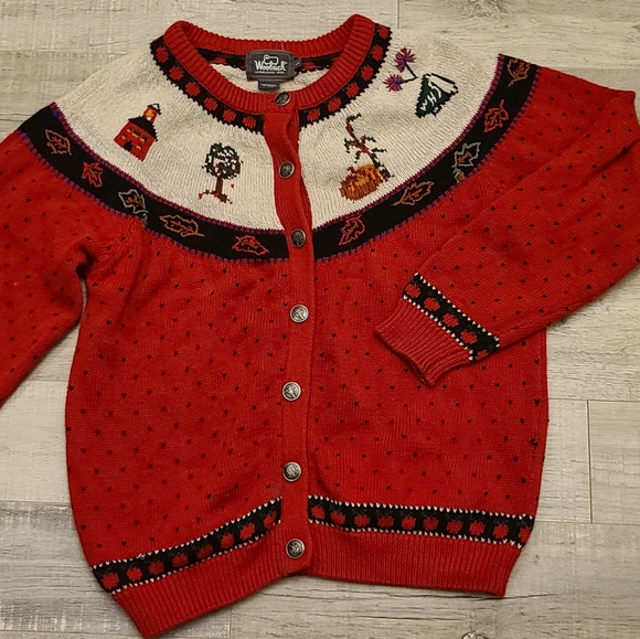 Vintage Woolrich Teacher Cardigan Sweater - Picture 2 of 12